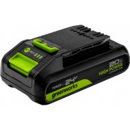 Аккумулятор «Greenworks» High Power, G24HP22957707, 24V 2Ач