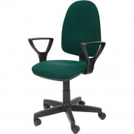 Компьютерное кресло «UTFC» Престиж Гольф С32, черно-зеленый клетка