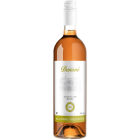 Вино без­ал­ко­голь­ное «Denovi» ви­но­град­ное белое, по­лу­слад­кое, 0.75 л