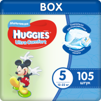 

Под."HUGGIES ULTRA COMF." мал 12-22 105