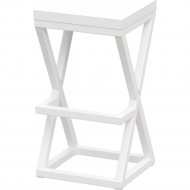 Полубарный стул «Millwood» Вена 1, ЛДСП белый/белый, 36х33х66 см