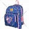 Школьный рюкзак «Schoolformat» Soft 2 + Heatrs And Stars РЮКМ2П-ХНС, синий