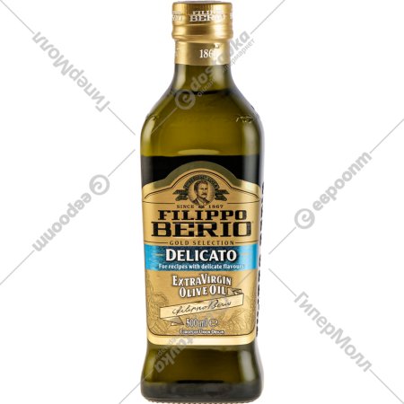 Масло оливковое нерафинированное «Filippo Berio» Delicato, 500 мл