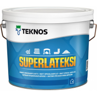 

Краска "TEKNOS" (Superlateksi,Base1)0.9л