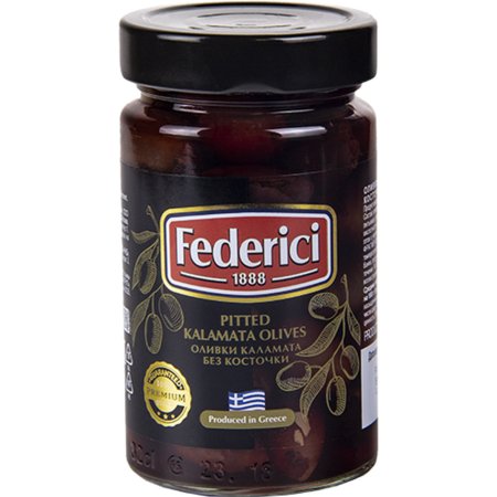 Оливки Federici ассорти, с косточкой, 300 г