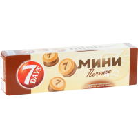 

Печенье "7 DAYS MINI"шок.гл/кремом какао