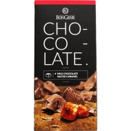 Шоколад BonGenie молочный Соленая карамель, 85 г