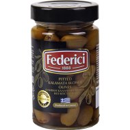 Оливки «Federici» каламата блонд, без косточки, 300 г