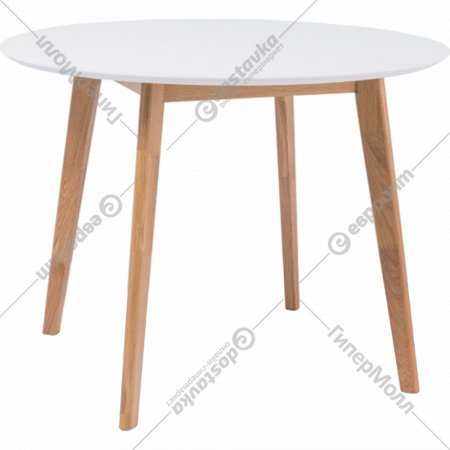 Обеденный стол «Signal» Mosso II, белый/дуб
