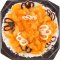 Торт «Bisconti» Йогуртовый с мандаринами, замороженный, 1/900 г
