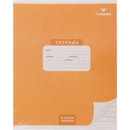 Набор тетрадей Тетрадофф Однотонные, линейка, 12 листов, 10 шт