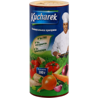 

Приправа универс."KUCHAREK" (туба) 300г