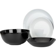 Набор посуды «Luminarc» Diwali Black/Granit, P4358, 19 предметов