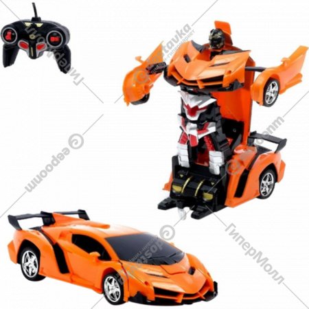 Радиоуправляемая игрушка «Sima-Land» Робот-трансформер. Ламба, 4663408, оранжевый