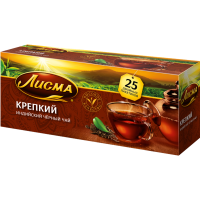

Чай "ЛИСМА" (крепкий,пак) РФ 50 г