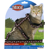 

Набор"TRIXIE"(шлея 27-46см+пов1,2м/10мм)
