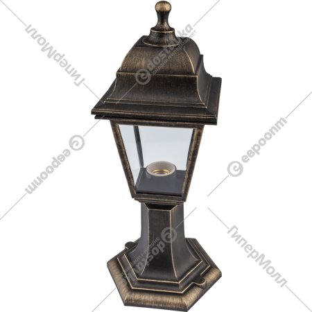 Уличный светильник «ЭРА» Оскар, НТУ 04-60-001 У1, черный под бронзу
