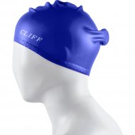 Шапочка для плавания «Cliff» силиконовая, для длинных волос CS13/2, синий