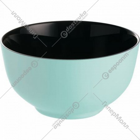 Салатник «Luminarc» Alix Black/Light Turquoise, Q7165, 750 мл