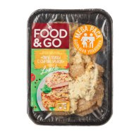Филе птицы с сыром брынза Food&Go запеченное, 400 г