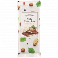 Шоколад «Коммунарка» молочный, с ореховой нугой, 85 г