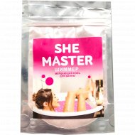 Мерцающая соль для ванн «She Master» розовый, 70 г