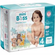 Подгузники детские «Mini Boss» Twin, размер Maxi 4, 7-18 кг, 32 шт