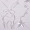Светодиодная бахрома «Серпантин» Волшебство, 725-0577, белый, 2.5 м