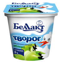 

Творог ДП (ран возр яблоко,ст) 5% 100г