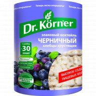 Хлебцы хрустящие «Dr.Korner» злаковый коктейль черничный, 100 г