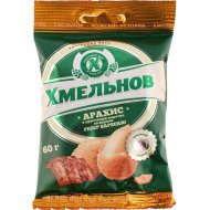 Арахис «Хмельнов» со вкусом ребер барбекю, 60 г