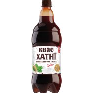 Квас «Хатнi» Бярозавы сок i мята, газированный, 1.4 л
