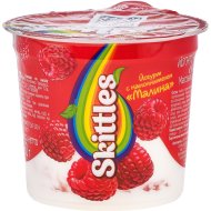 Йогурт Skittles с малиной, 2.5%, 150 г