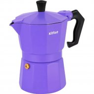 Гейзерная кофеварка «Kitfort» КТ-7146