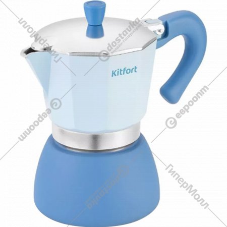 Гейзерная кофеварка «Kitfort» КТ-7151