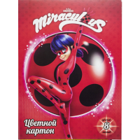 

Набор картона"LADYBUG"(мел.А4,8л,8цв)