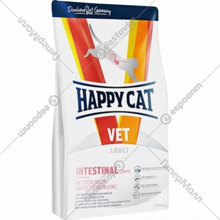 Корм для кошек «Happy Cat» Vet Intestinal LowFat 35/10.5, 70690, 1 кг