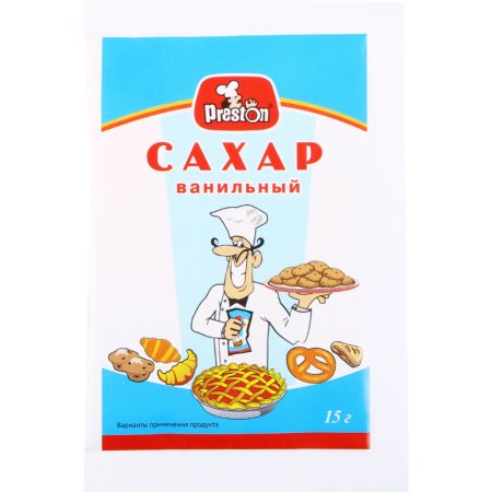 Сахар ванильный «Preston» 15 г.