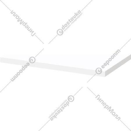 Полка скрытого монтажа «Millwood» ЛДСП белый, 40х24х3.6 см