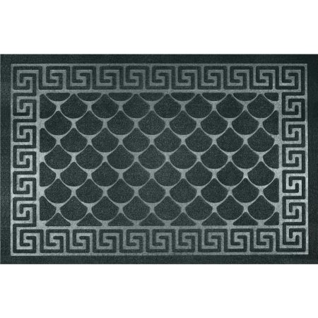 Коврик Kovroff придверный, Чешуйки, серый, 60х90 см