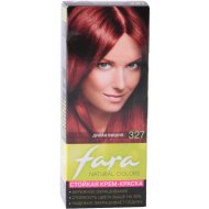 Крем-краска для волос «Fara Natural Color» тон 327, дикая вишня.