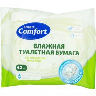 Влажная туалетная бумага «Авангард» Comfort smart №42, 42 шт
