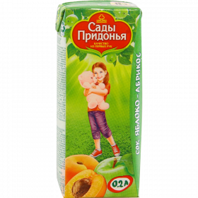 Сок «Сады Придонья» яблоко - абрикос, 200 мл