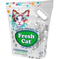 Наполнитель для кошачьего туалета «Fresh Cat» силикагелевый, Кристаллы чистоты, 640141, 2 кг