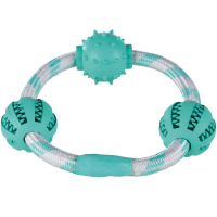 

Игрушка"TRIXIE"(в виде кольца с шар)20см