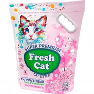 Наполнитель для кошачьего туалета «Fresh Cat» силикагелевый, Утренняя свежесть, 640189, 2 кг