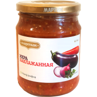 

Икра баклажанная "МАРТИН" 530г