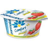 Йогурт безлактозный «Parmalat» клубника- шиповник, 3,0% 130 г