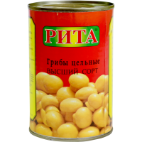 

Шампиньоны консер."RITA"(целые)400г