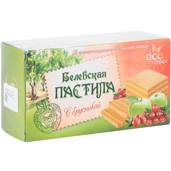Пастила «Белевская пастила» брусника, без сахара, 100 г купить в Минске ...